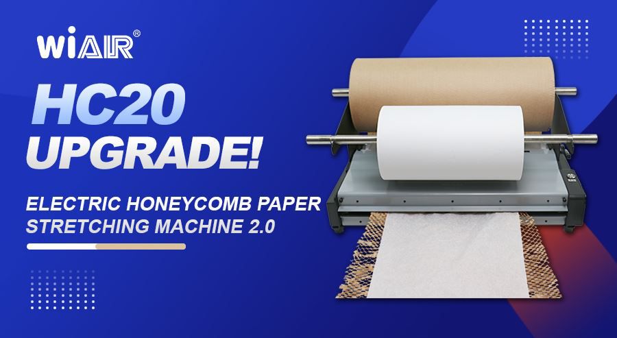 Upgrade! Electric Honeycomb Paper Stretching Machine 2.0